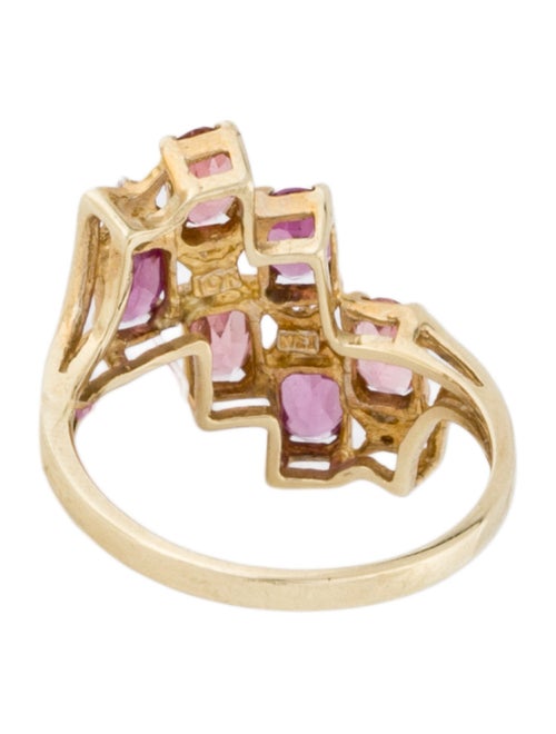 Ring Rhodolite & Tourmaline Cocktail Ring