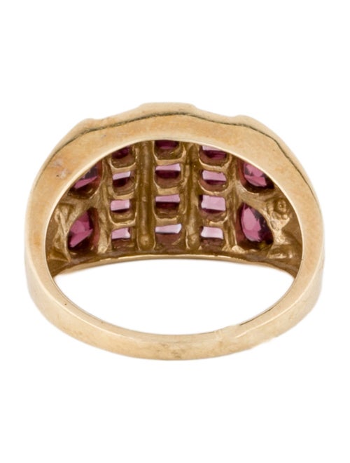 Ring 10K 2.36ctw. Rhodolite Cocktail Ring