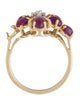 Ring 14K 3.38ctw Ruby & Diamond Cocktail Ring