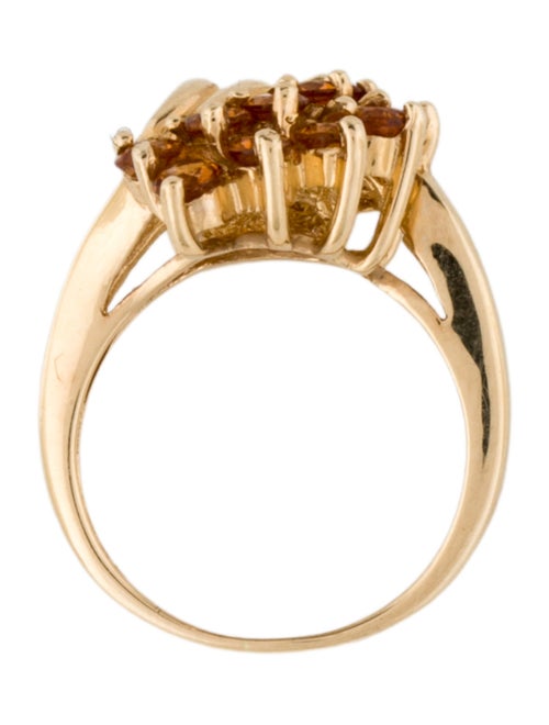 Ring 10K 2.18ctw Garnet Cocktail Ring