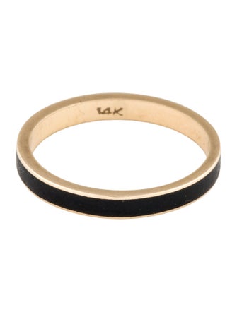 Ring 14K Enamel Band