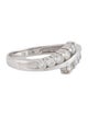 Ring 14K Diamond Bypass Band