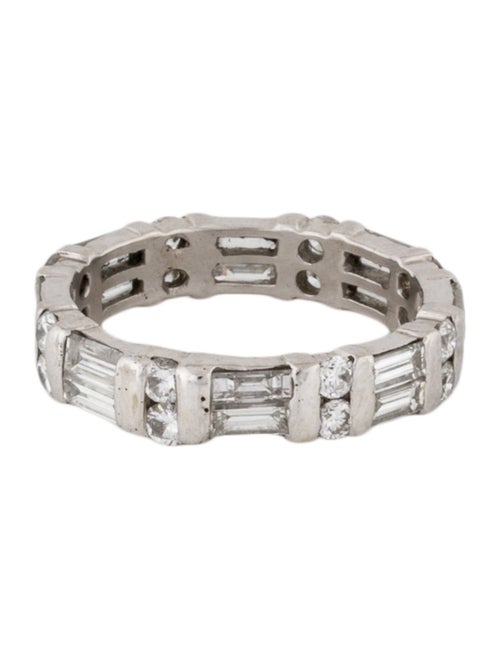 Ring Platinum 2.09ctw Diamond Eternity Band