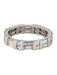 Ring Platinum 2.09ctw Diamond Eternity Band