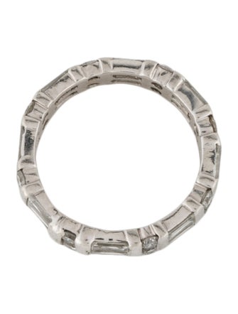 Ring Platinum 2.09ctw Diamond Eternity Band