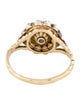 Ring Antique 14K Diamond Cocktail Ring