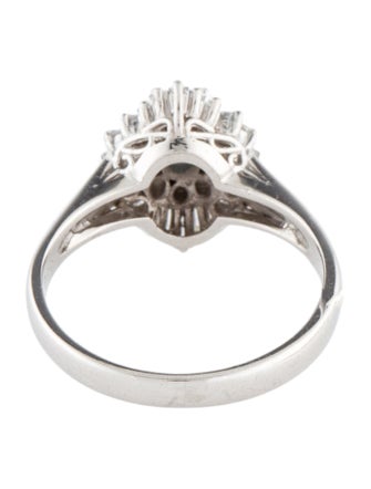 Ring Platinum Alexandrite & Diamond Cocktail Ring