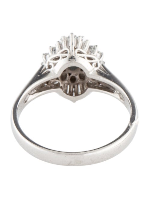 Ring Platinum Alexandrite & Diamond Cocktail Ring