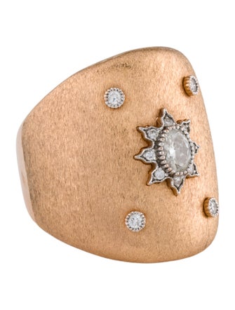 Ring 18K Diamond Cocktail Ring