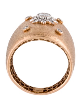 Ring 18K Diamond Cocktail Ring