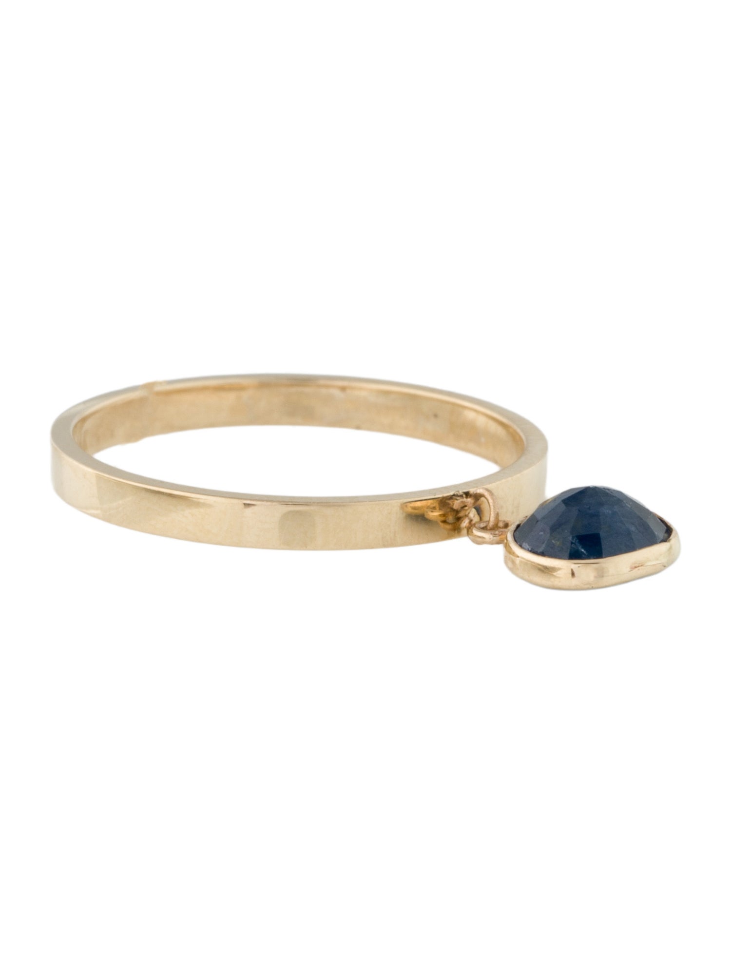 Ring 14K Sapphire Cocktail Ring