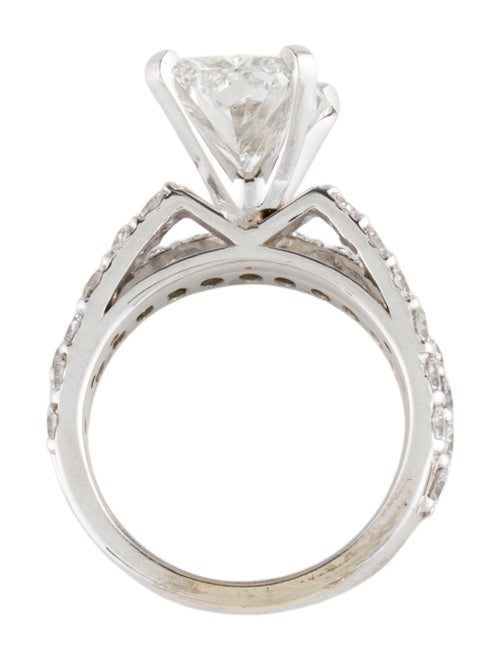 Ring 14K 3.90ct Lab-Grown Diamond Wedding Set