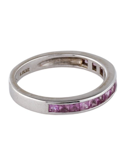 Ring 14K Sapphire Half Eternity Band