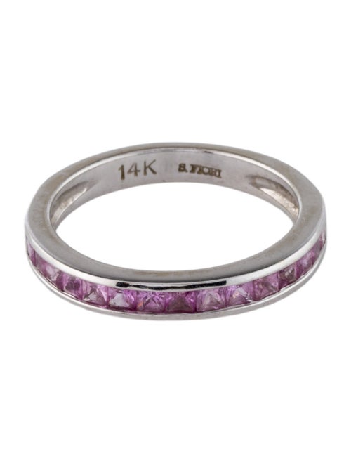 Ring 14K Sapphire Half Eternity Band