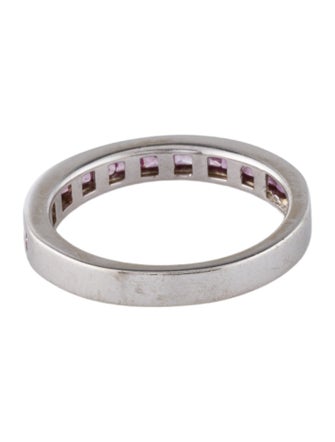 Ring 14K Sapphire Half Eternity Band