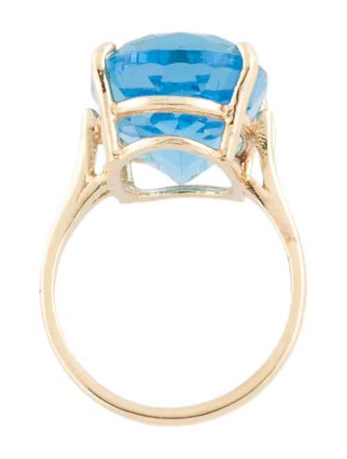 Ring 14K Topaz Cocktail Ring