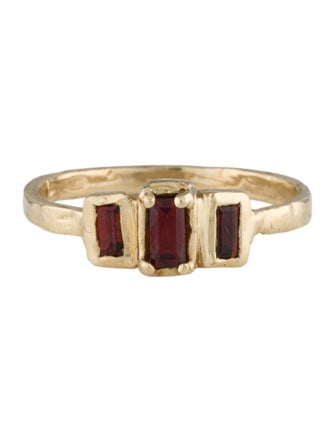 Ring 14K Garnet Cocktail Ring