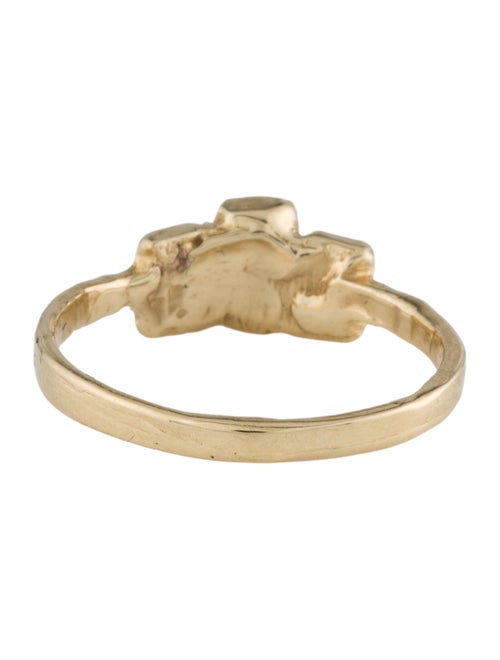 Ring 14K Garnet Cocktail Ring