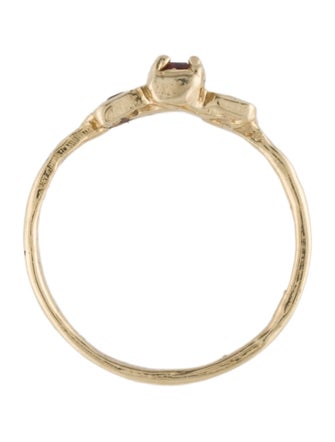 Ring 14K Garnet Cocktail Ring