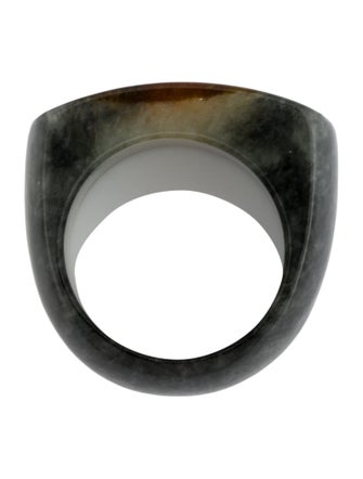 Ring Large Jadeite Signet Ring