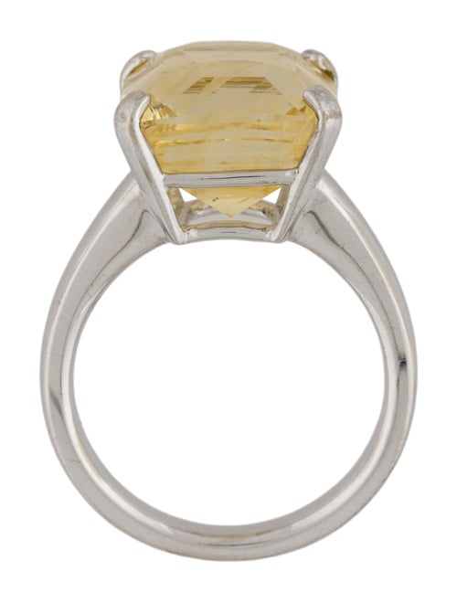 Ring 18K 15.00ctw Sapphire Cocktail Ring