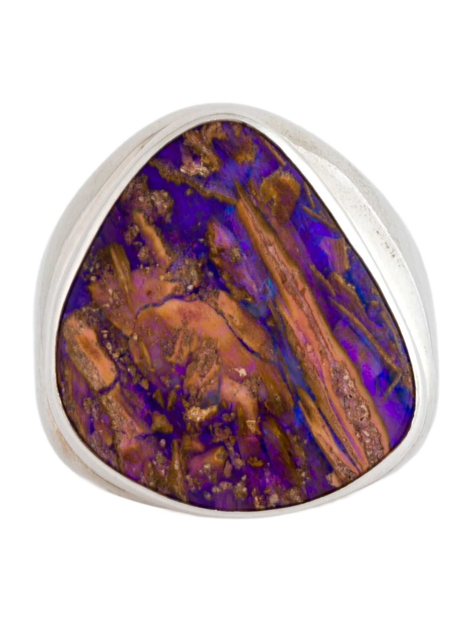 Ring Boulder Opal Cocktail Ring