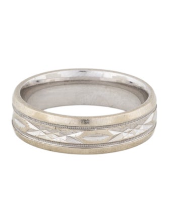 Ring 14K Textured Wedding Band