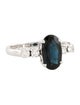 Ring 14K 1.62ct Sapphire & Diamond Ring