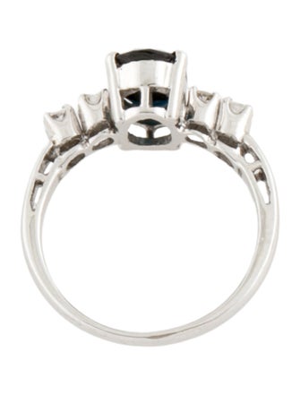 Ring 14K 1.62ct Sapphire & Diamond Ring