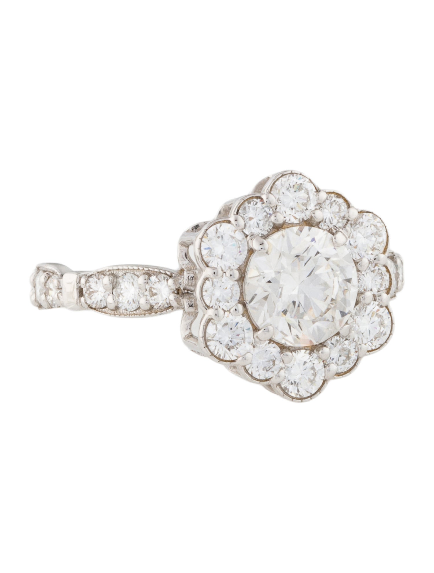 Ring 14K 2.17ctw Lab-Grown Diamond Cocktail