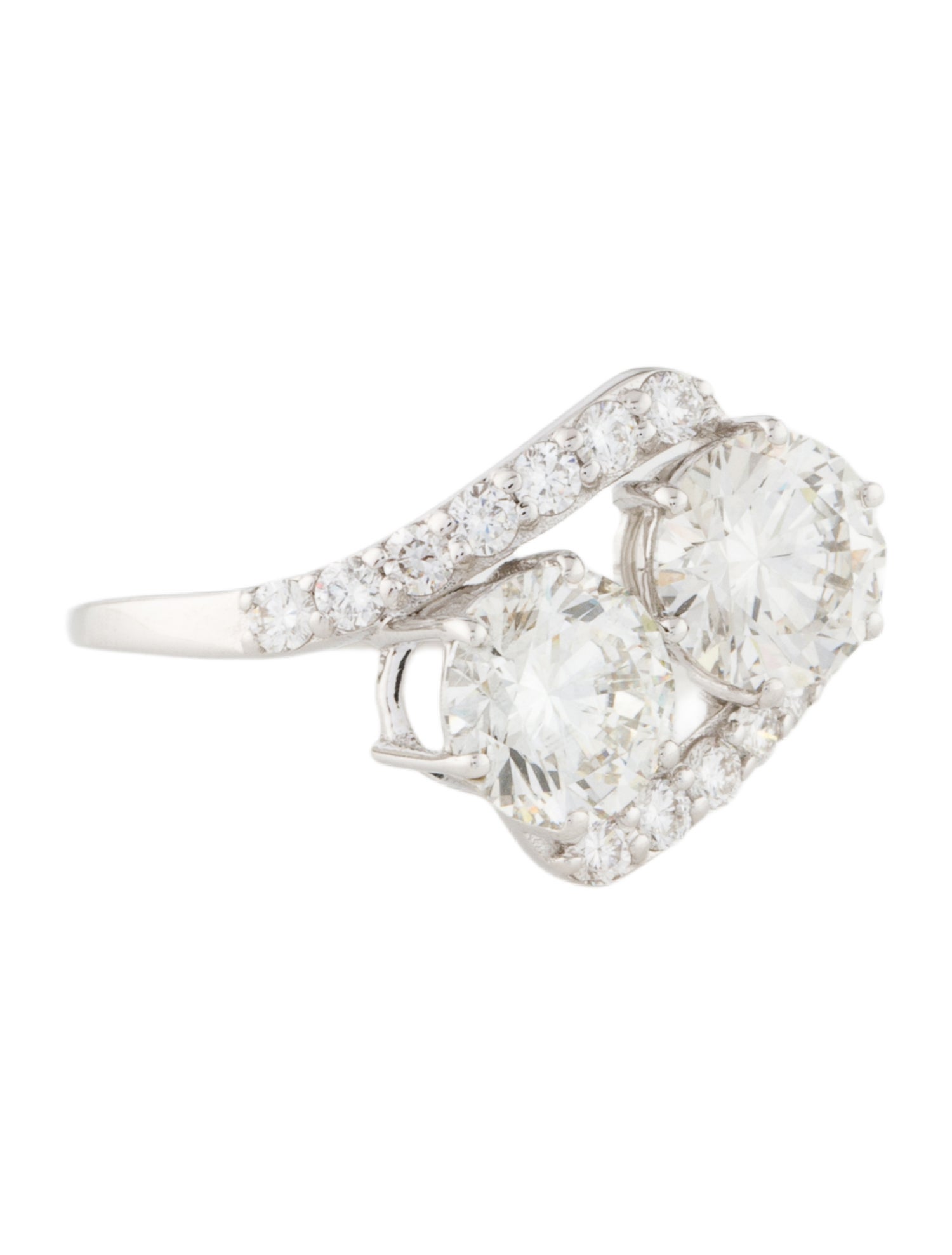 Ring 14K 2.56ctw Lab-Grown Diamond Cocktail Ring