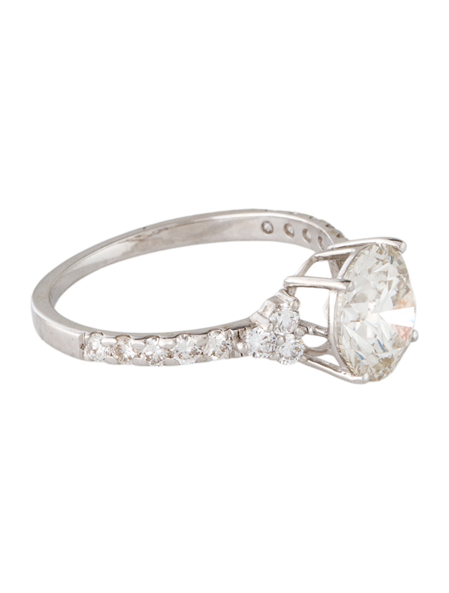 Ring 14K 2.13ct Lab-Grown Diamond Engagement