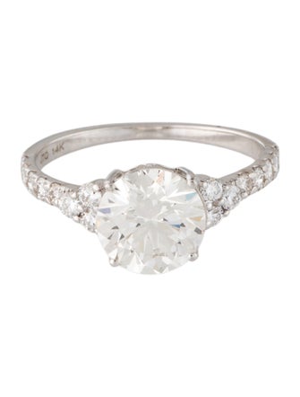 Ring 14K 2.13ct Lab-Grown Diamond Engagement Ring