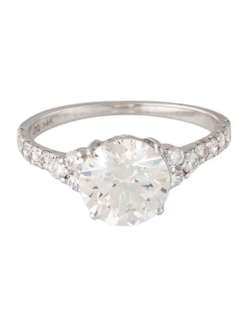 Ring 14K 2.13ct Lab-Grown Diamond Engagement Ring