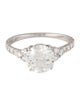 Ring 14K 2.13ct Lab-Grown Diamond Engagement Ring
