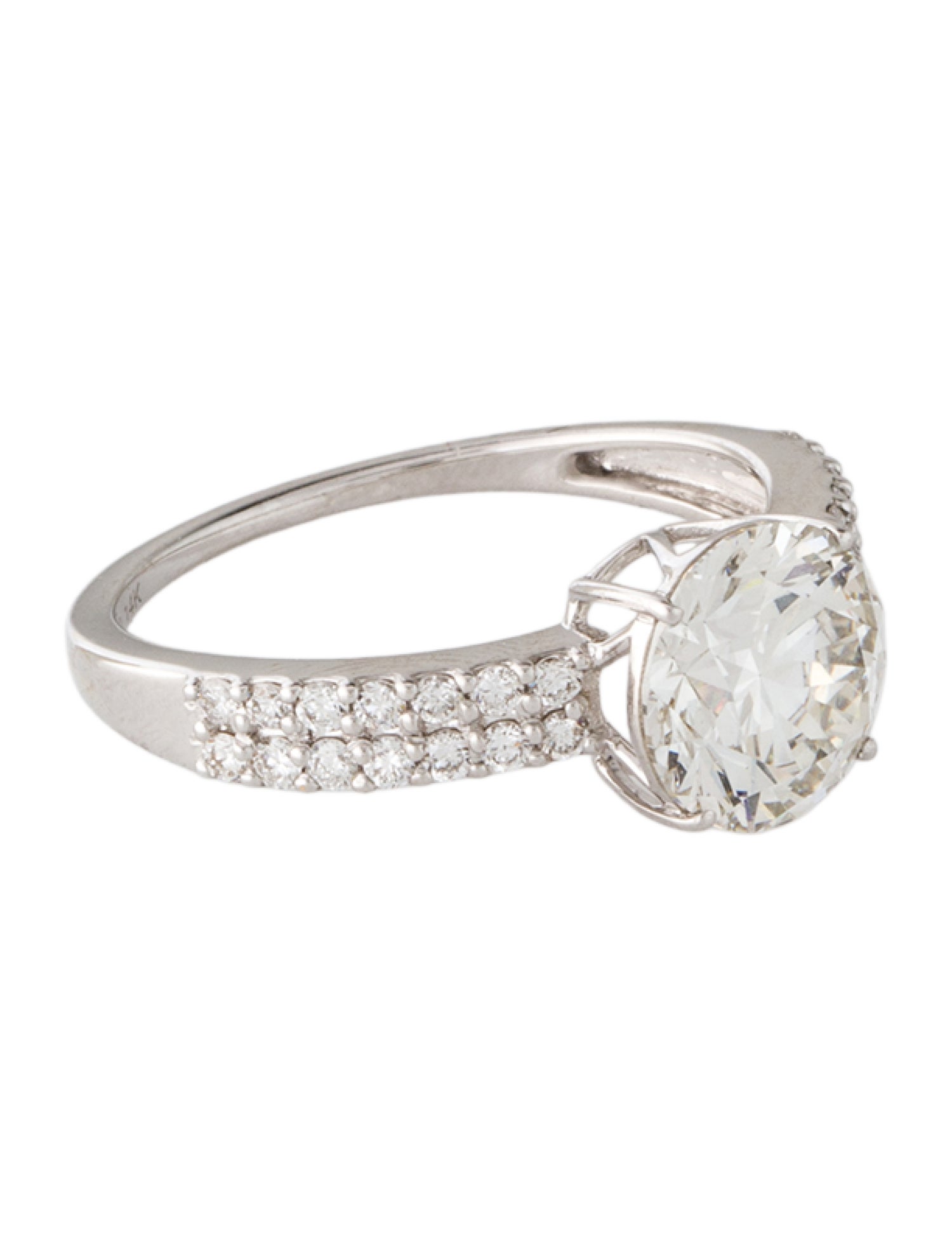 Ring 14K 2.10ct Lab-Grown Diamond Engagement