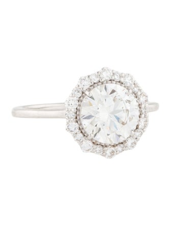 Ring 2.45ctw Lab-Grown Diamond Engagement Ring