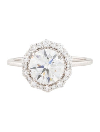 Ring 2.45ctw Lab-Grown Diamond Engagement Ring