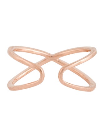 Ring 14K Diamond Bypass Ring