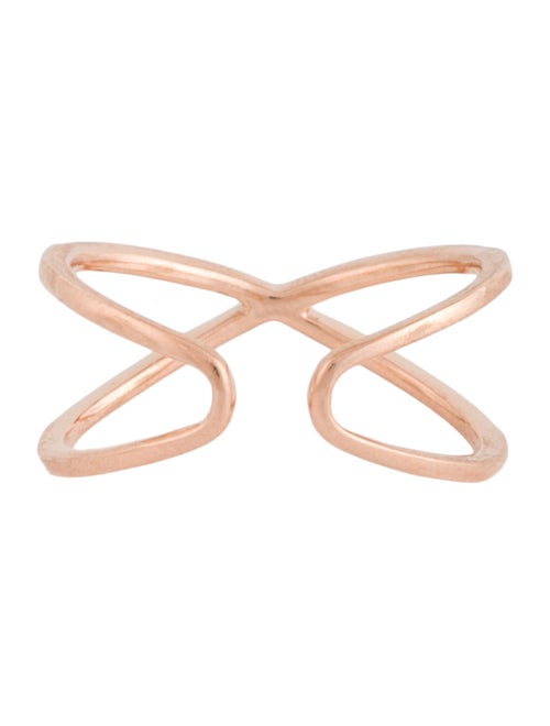 Ring 14K Diamond Bypass Ring