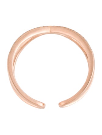 Ring 14K Diamond Bypass Ring