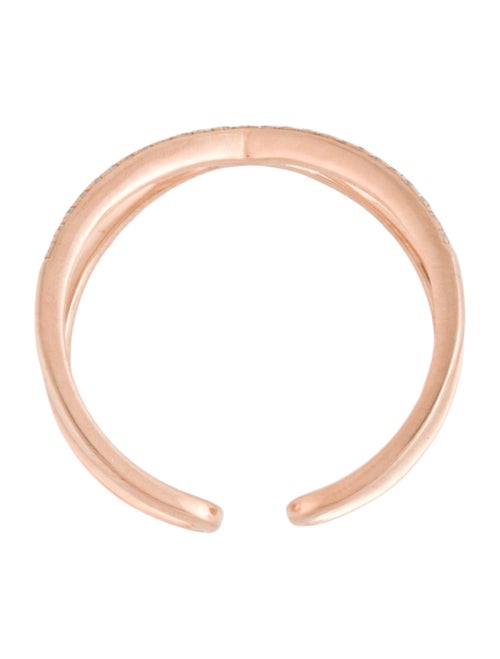 Ring 14K Diamond Bypass Ring