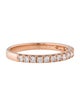 Ring 14K Diamond Half Eternity Band