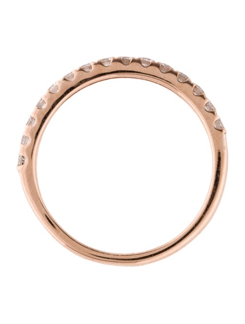 Ring 14K Diamond Half Eternity Band