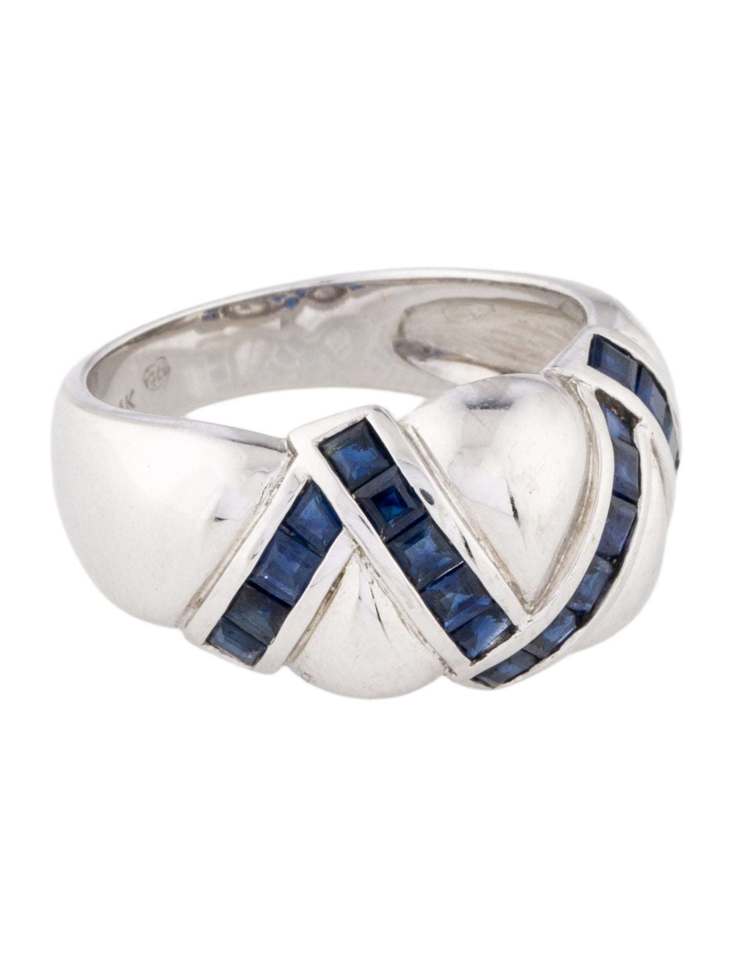 Ring 14K 1.42ctw Sapphire Band
