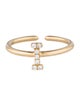 Ring 14K Diamond Initial 'I' Cocktail Ring