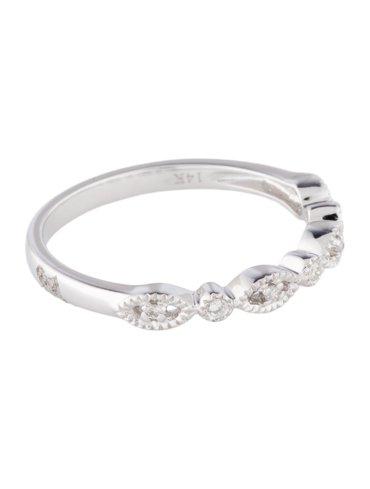 Ring 14K Diamond Wedding Band