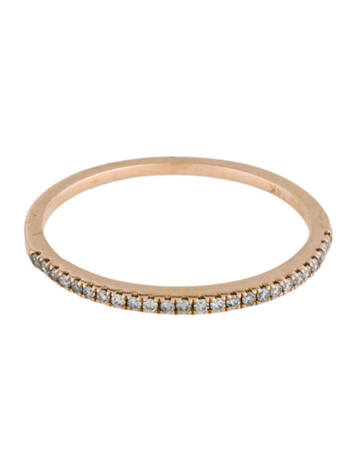 Ring 14K Diamond Thin Band