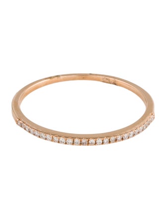 Ring 14K Diamond Thin Band