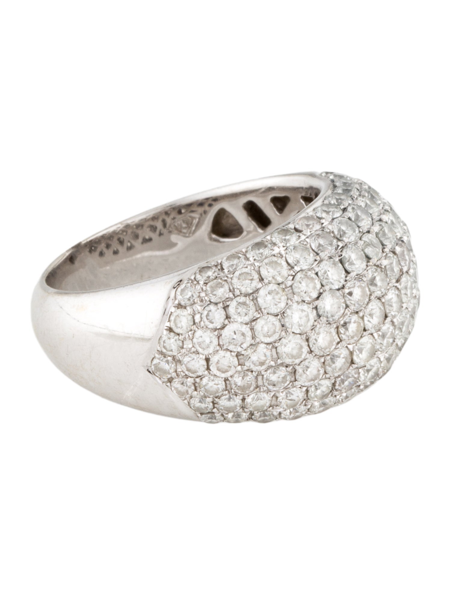 Ring 18K Diamond Cocktail